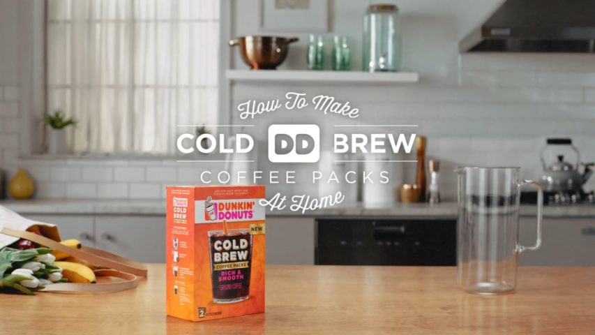Dunkin Donuts: Cold brew at home